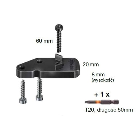 ⁨STICK PRO NA 1M2 (40) NIEWIDOCZNY MONTAŻ DESKI TARASOWEJ⁩ w sklepie Wasserman.eu