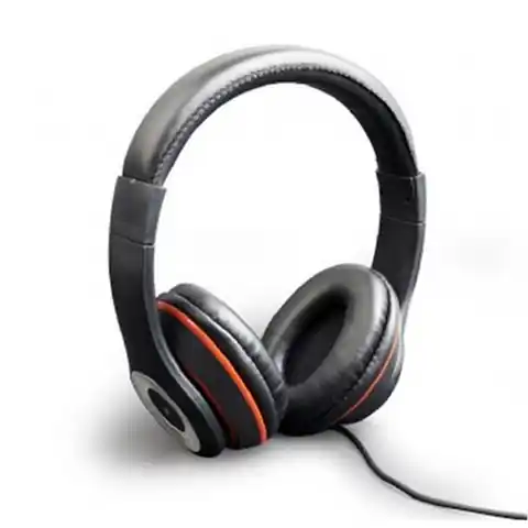 ⁨Gembird Stereo headset, "Los Angeles" + microphone, passive noise canceling Black, 3.5 mm⁩ w sklepie Wasserman.eu