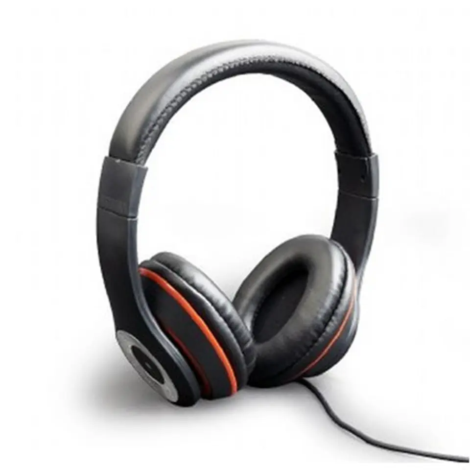 Gembird Stereo headset, "Los Angeles" + microphone, passive noise canceling Black, 3.5 mm w sklepie Wasserman.eu