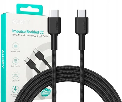 ⁨AUKEY CB-CD45 Quick Charge USB C - USB C 0,9m⁩ at Wasserman.eu