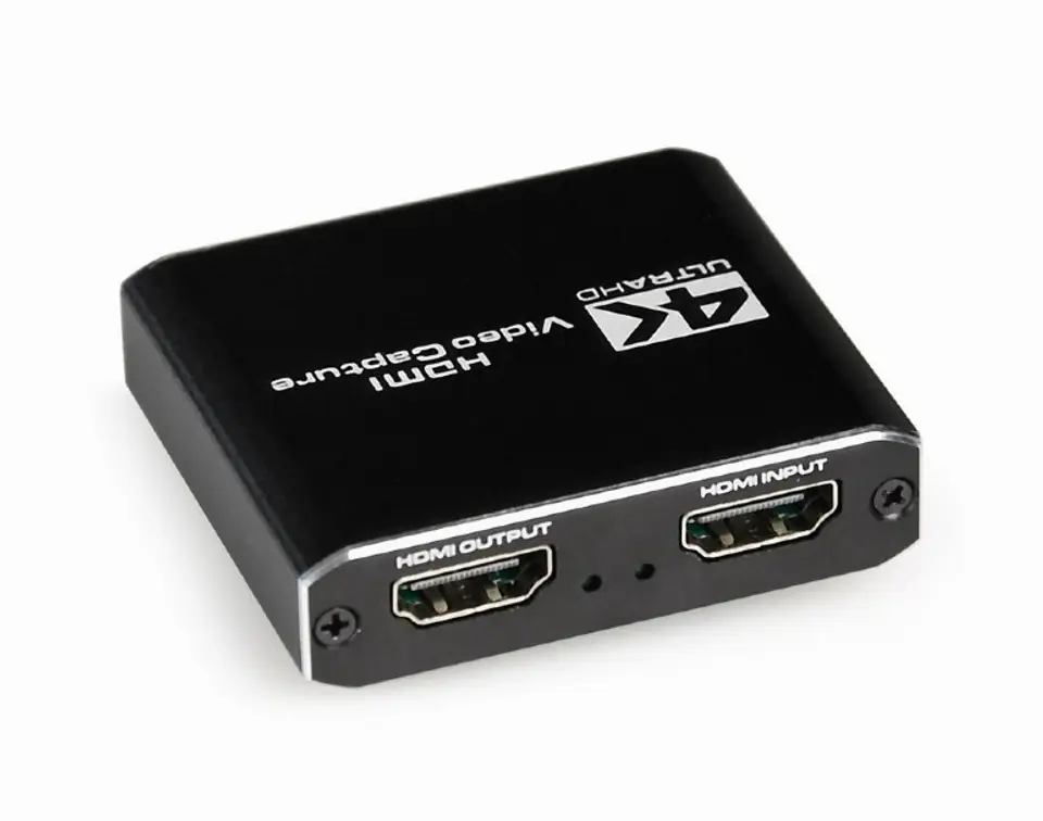 ⁨Gembird USB HDMI grabber, 4K, pass-through HDMI UHG-4K2-01⁩ w sklepie Wasserman.eu