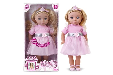 ⁨Lalka Natalia funkcyjna 36 cm⁩ w sklepie Wasserman.eu