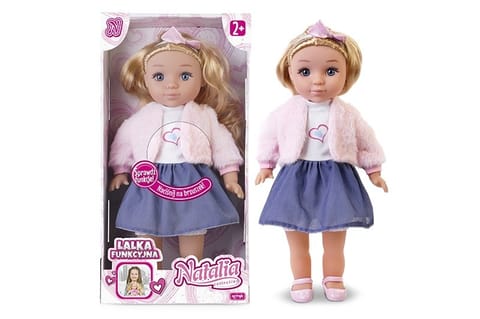 ⁨Lalka Natalia funkcyjna 36 cm⁩ w sklepie Wasserman.eu