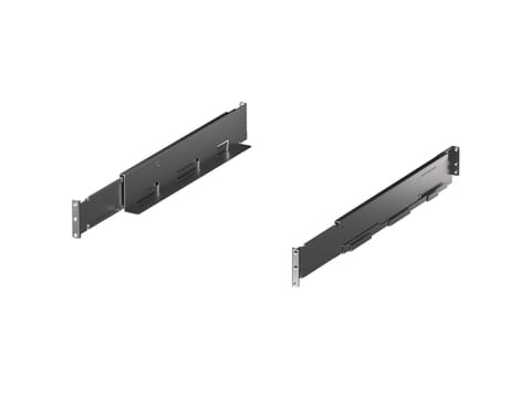 ⁨Stalowe szyny montażowe do szaf rack 19”, przeznaczone do UPS i EBP. Zapewniają stabilny montaż, wysoką nośność oraz możliwość wysuwania urządzenia w celach serwisowych. Kompatybilne z szafami o regulowanej głębokości. ALANTEC⁩ w sklepie Wasserman.eu