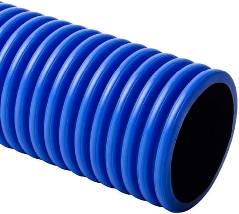 ⁨Rura osłonowa karbowana z podwójnym płaszczem KOPOFLEX KF CA 450N 50/41mm niebieska /50m/⁩ w sklepie Wasserman.eu