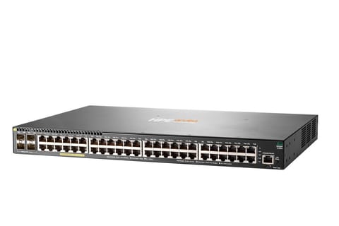 ⁨Hewlett Packard Enterprise ARUBA 2930F 48G POE+ 4SFP⁩ w sklepie Wasserman.eu