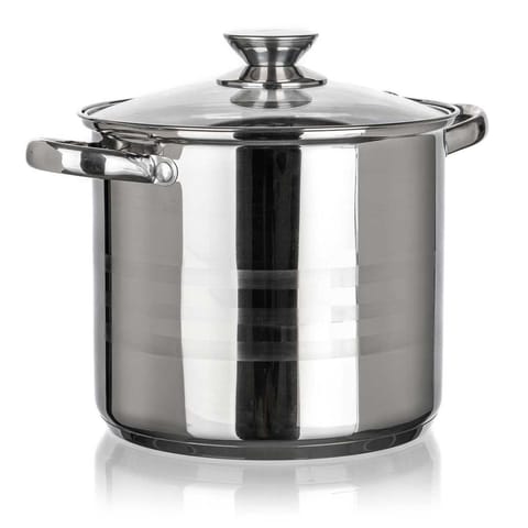 ⁨GARNEK STALOWY 20cm Z POKRYWĄ BANQUET LIVING 5,6L⁩ w sklepie Wasserman.eu
