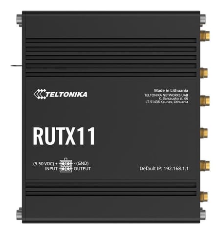 ⁨Teltonika Networks RUTX11 (EU) 4G LTE CAT6 ROUTER⁩ w sklepie Wasserman.eu