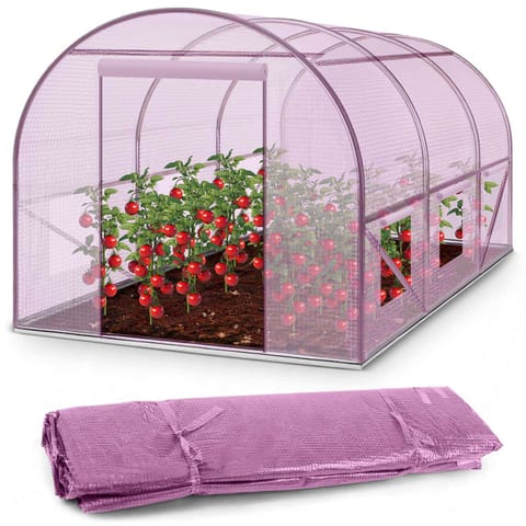 ⁨Folia na tunel ogrodowy 2 x 3 m (6 m2) różowa Plonos⁩ w sklepie Wasserman.eu