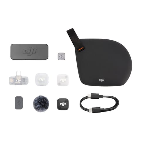 System mikrofonów bezprzewodowych DJI Mic Mini 2 (1 TX + 1 Mobile RX + Etui ładujące) w sklepie Wasserman.eu
