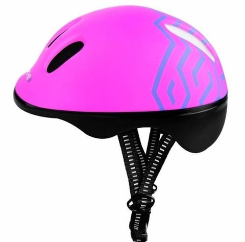 ⁨Kask rowerowy Spokey Strapy 1 44-48 cm Jr 927773 (kolor Różowy)⁩ w sklepie Wasserman.eu