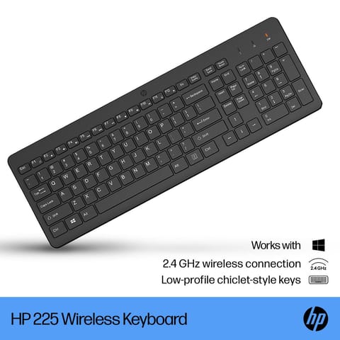 ⁨HP 225 Wireless Keyboard⁩ w sklepie Wasserman.eu