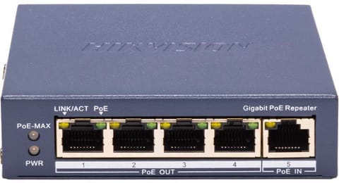 ⁨Repeater PoE Hikvision DS-3E0505P-E/R⁩ w sklepie Wasserman.eu