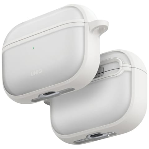 ⁨Etui UNIQ Veren do AirPods Pro 3 biały⁩ w sklepie Wasserman.eu