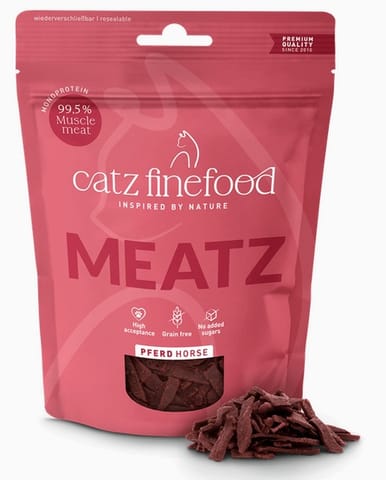 ⁨Catz Finefood Meatz N.15 Horse 45g⁩ at Wasserman.eu