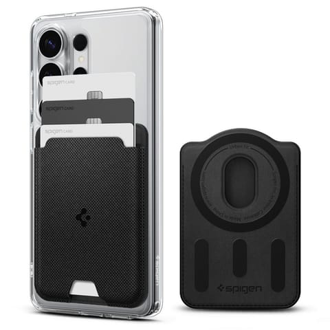 ⁨Spigen Urban Fit Wallet MagSafe - Portfel magnetyczny (Black)⁩ w sklepie Wasserman.eu