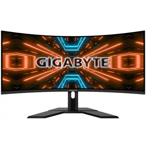 ⁨Gigabyte Gaming Monitor G34WQC A 34 ", VA, QHD, 3440 x 1440 pixels, 21:9, 1 ms, 350 cd/m², Black, HDMI ports quantity 2, 144 Hz⁩ w sklepie Wasserman.eu