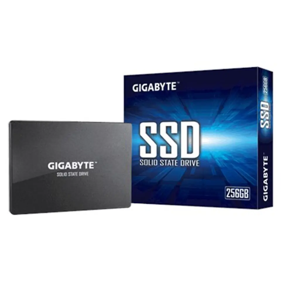 ⁨Gigabyte | GP-GSTFS31256GTND | RPM | 256 GB | SSD interface SATA | Read speed 520 MB/s | Write speed 500 MB/s⁩ w sklepie Wasserman.eu