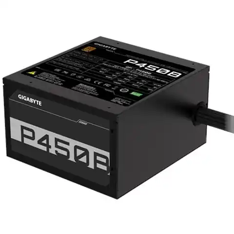 ⁨Gigabyte P450B power supply unit 450 W 20+4 pin ATX ATX Black⁩ at Wasserman.eu