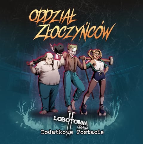 ⁨GRA LOBOTOMIA II: ODDZIAŁ ZŁOCZYŃCÓW - dodatek - CZACHA GAMES⁩ w sklepie Wasserman.eu