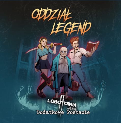 ⁨GRA LOBOTOMIA II: ODDZIAŁ LEGEND - dodatek - CZACHA GAMES⁩ w sklepie Wasserman.eu