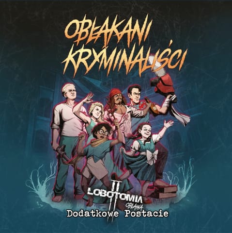 ⁨GRA LOBOTOMIA II: OBŁAKANI KRYMINALIŚCI - dodatek - CZACHA GAMES⁩ w sklepie Wasserman.eu
