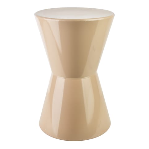 ⁨ROGER Stolik pomocniczy/taboret 29,5x29,5x45cm beżowy⁩ w sklepie Wasserman.eu