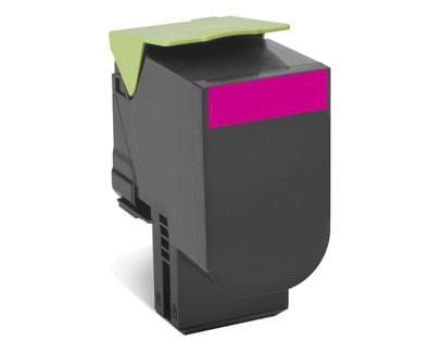 ⁨Lexmark oryginalny toner 70C2XME, magenta, 4000s, extra duża pojemność, return⁩ w sklepie Wasserman.eu