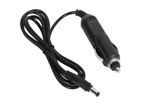 ⁨Ładowarka samochodowa wtyk prosty DC 2,5/5,5mm 12V⁩ w sklepie Wasserman.eu