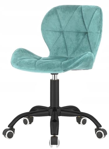 ⁨Krzesło obrotowe VASTO OFFICE VELVET LIGHT BLUE SMOKE⁩ w sklepie Wasserman.eu