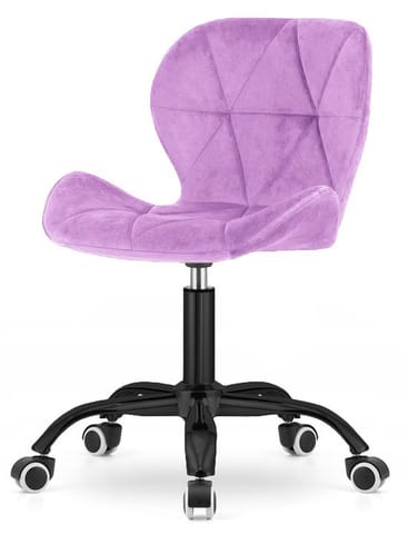 ⁨Krzesło obrotowe VASTO OFFICE VELVET VIOLET SMOKE⁩ w sklepie Wasserman.eu