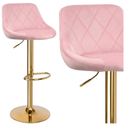 ⁨Hoker barowy Cydro Gold pudrowy róż Velvet⁩ w sklepie Wasserman.eu