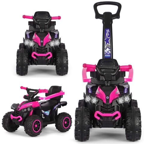 ⁨Milly Mally Pojazd z rączką Wild Pink⁩ w sklepie Wasserman.eu