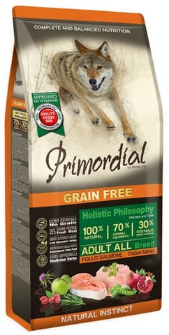 ⁨Primordial Dog Grain Free Adult Chicken & Salmon 12kg⁩ w sklepie Wasserman.eu