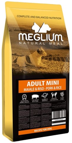 ⁨Meglium Dog Mini Adult Pork & Rice 7kg⁩ w sklepie Wasserman.eu