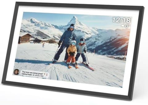 ⁨Ramka cyfrowa DENVER PFF-1081 (10.1" /1280 x 800/Czarno-biały)⁩ w sklepie Wasserman.eu