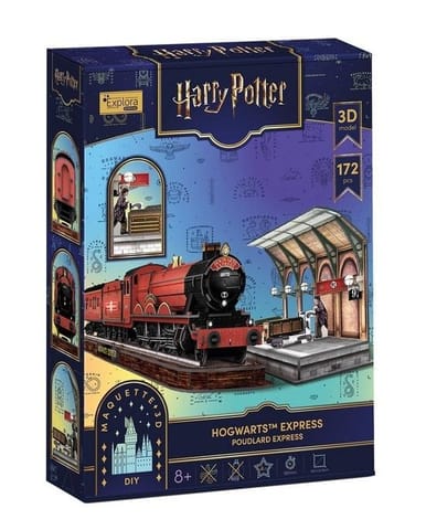 ⁨Puzzle 3D Harry Potter Hogwart Express⁩ w sklepie Wasserman.eu
