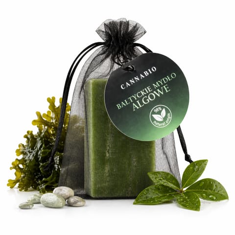 ⁨Cannabio Bałtyckie Mydło Algowe 85g⁩ w sklepie Wasserman.eu