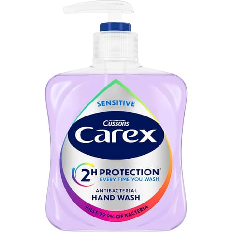 ⁨Carex Antibacterial Sensitive Antybakteryjne Mydło w Płynie 250 ml⁩ w sklepie Wasserman.eu