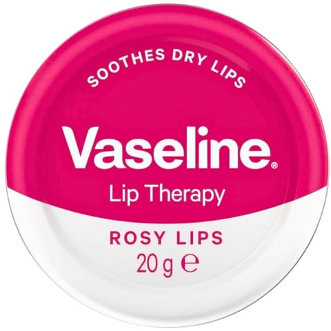 ⁨Vaseline Lip Therapy Rosy Lips Wazelina do Terapii Ust z z Delikatnym Różowym Odcieniem 20 g⁩ w sklepie Wasserman.eu