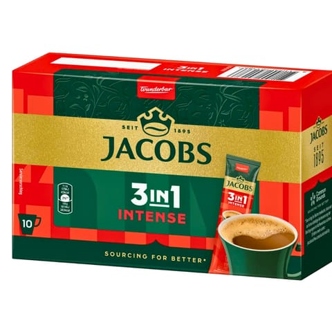 ⁨Jacobs 3 in1 Intense  10 szt.⁩ w sklepie Wasserman.eu