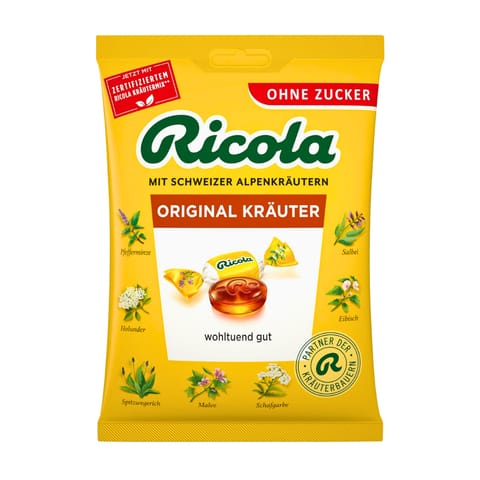 ⁨Ricola Original Kräuter Original Szwajcarska Symfonia Ziołowa 75 g⁩ w sklepie Wasserman.eu