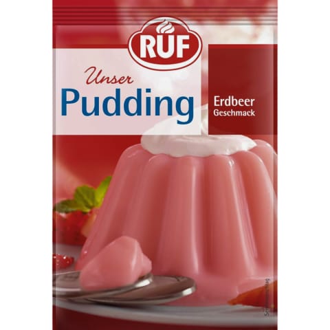 ⁨Ruf Budyń Pudding Truskawkowy 3 szt.⁩ w sklepie Wasserman.eu