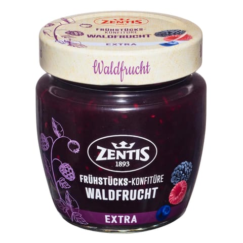 ⁨Zentis Konfitura Śniadaniowa Owoce Leśne 230 g⁩ w sklepie Wasserman.eu