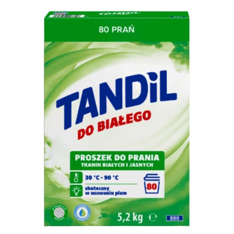 ⁨Tandil do Białego Proszek do Prania 5,2 kg⁩ w sklepie Wasserman.eu