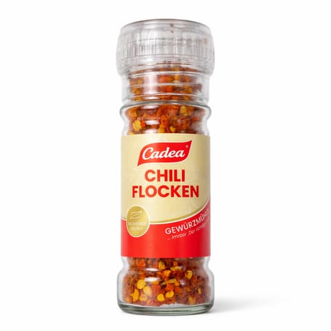 ⁨Cadea Chili w Płatkach Pojemnik z Młynkiem 30 g⁩ w sklepie Wasserman.eu