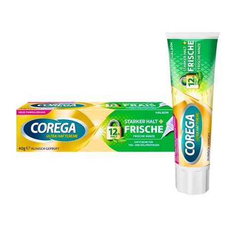 ⁨Corega Starker Halt Krem Ultraprzylepny do Protez Mocne Utrwalenie i Uszczelnienie 40 g⁩ w sklepie Wasserman.eu
