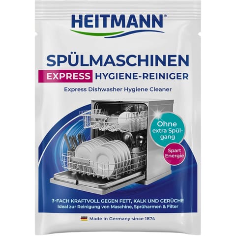 ⁨Heitmann Express Środek Higieny Zmywarki 30 g⁩ w sklepie Wasserman.eu