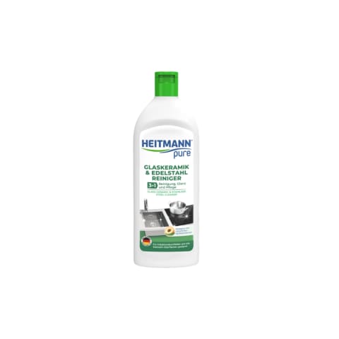 ⁨Heitmann Glaskeramik-Edelstahl 3 w 1 Czyste Szkło-Ceramika i Stal Nierdzewna 250 ml⁩ w sklepie Wasserman.eu