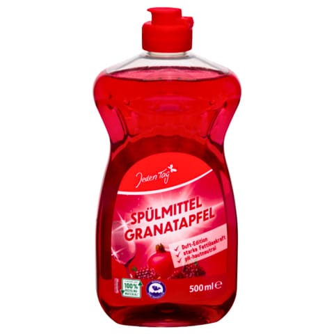 ⁨Jeden Tag Granatapfel Płyn do Naczyń z Granatem 500 ml⁩ w sklepie Wasserman.eu